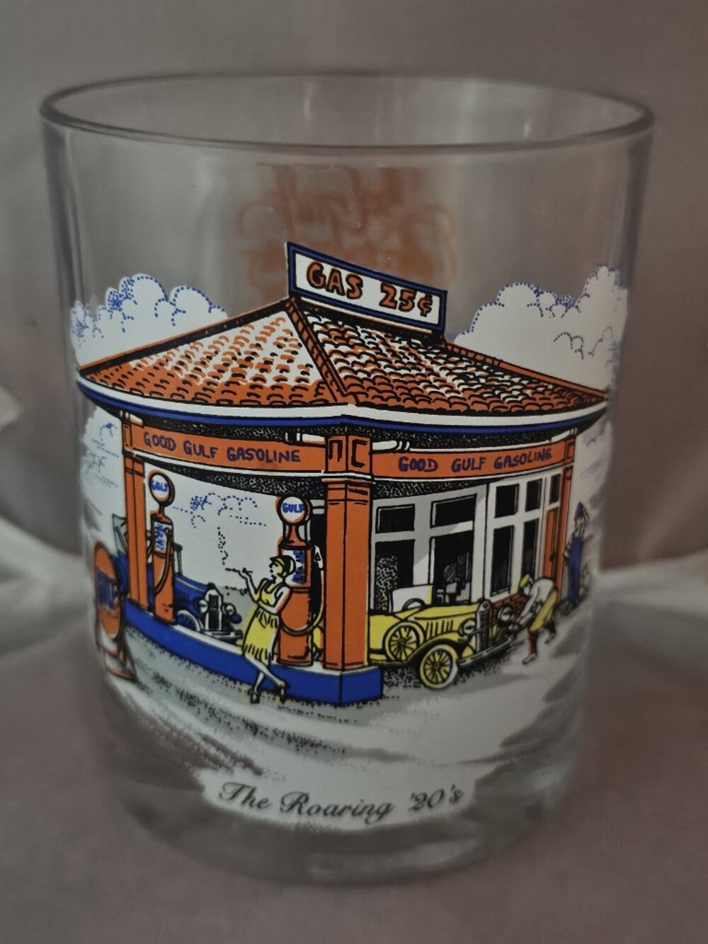 Gulf Oil Collector’s Series - Old Spindletop -Glassware